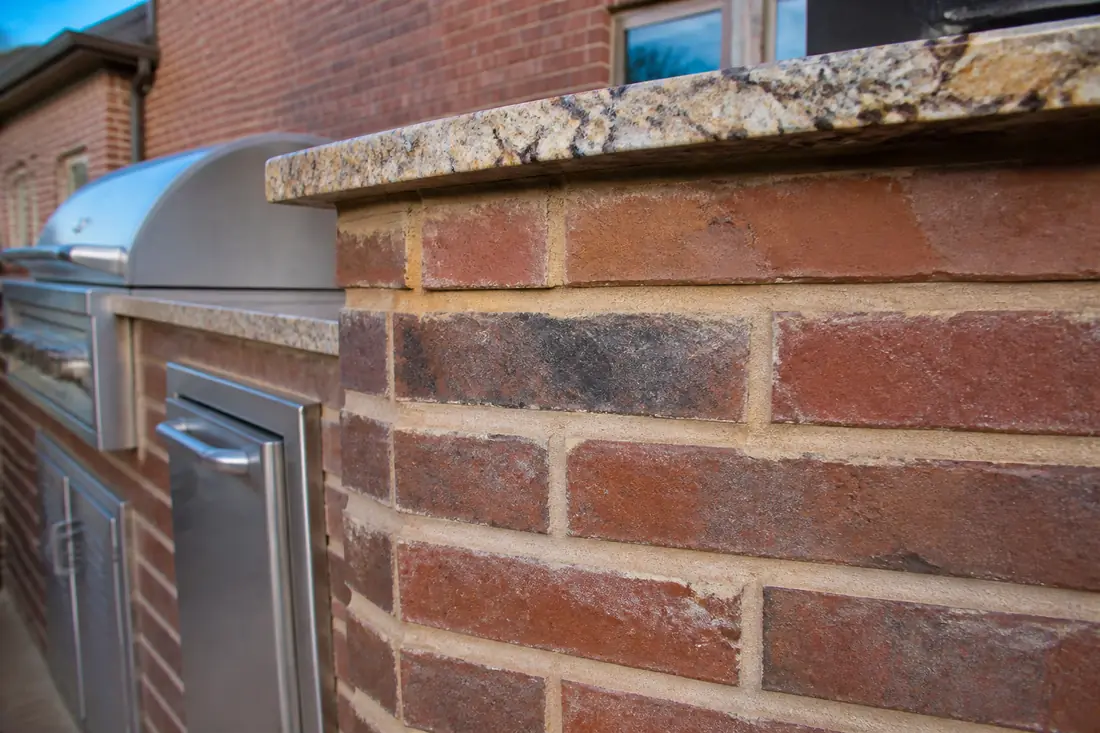 Brick — outdoor kitchens