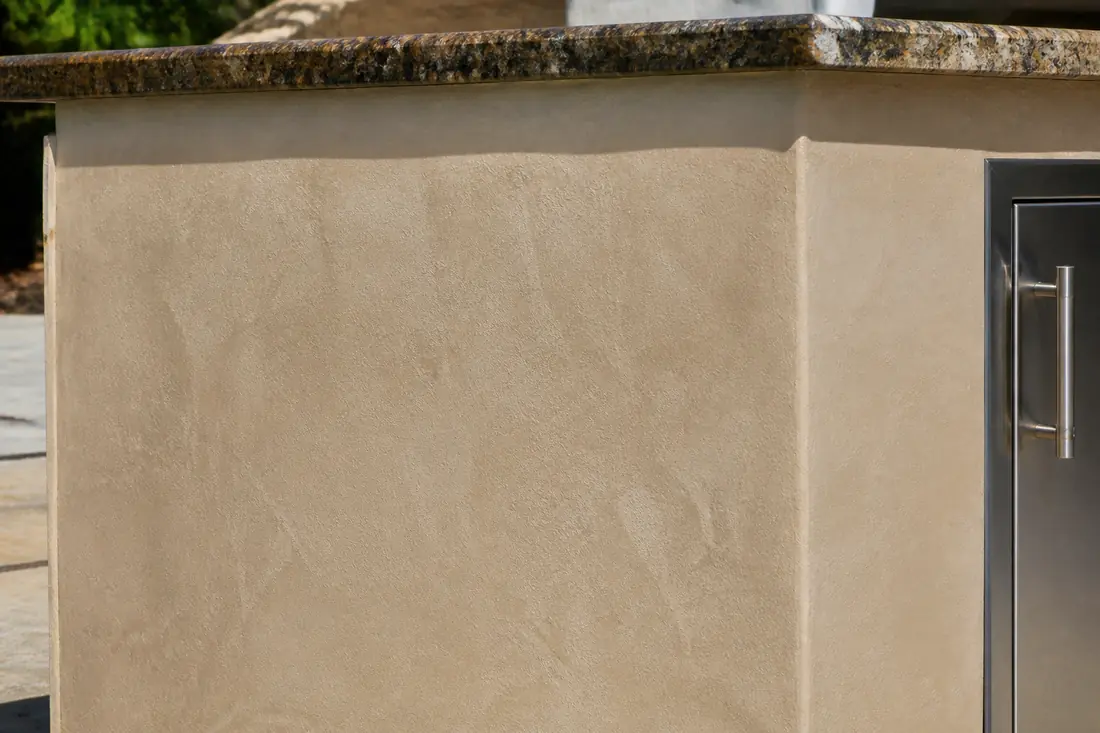 Stucco — outdoor kitchens