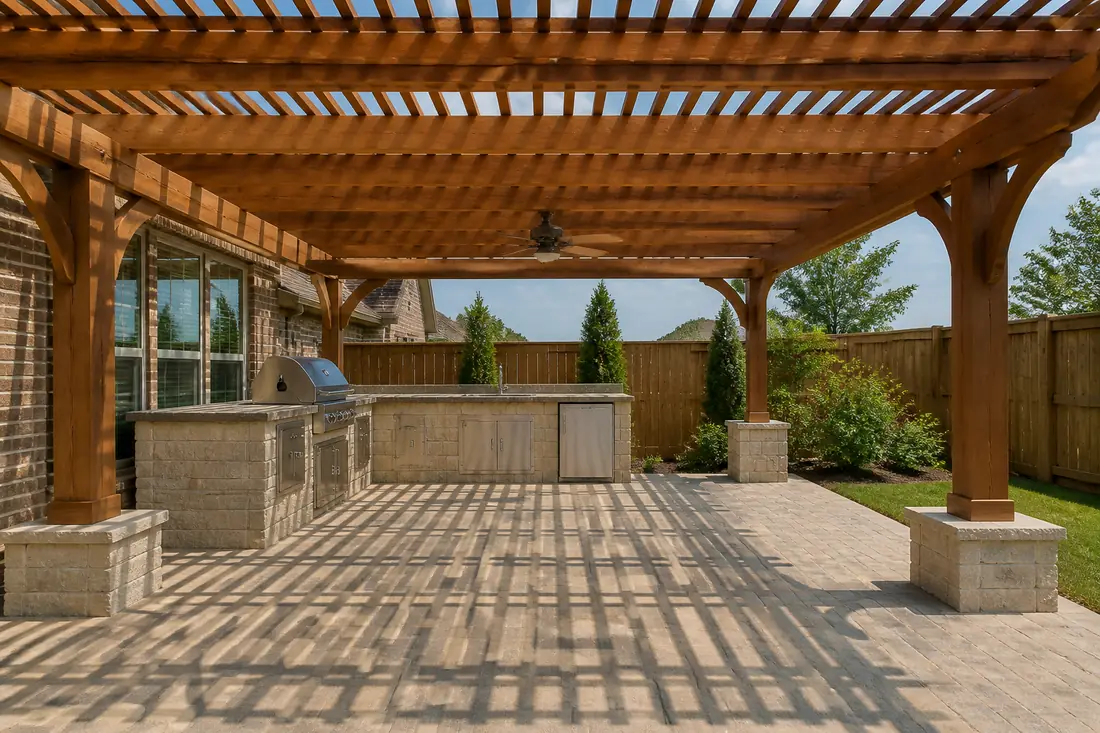 Pergolas and Patio Covers by Frisco Outdoor Kitchen Pros